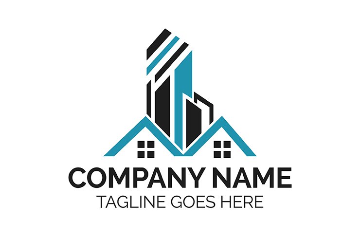 Real Estate company vector logo