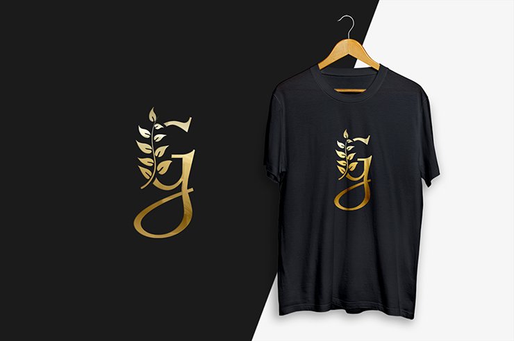 Letter G letter mark alphabetic gradient color vector logo