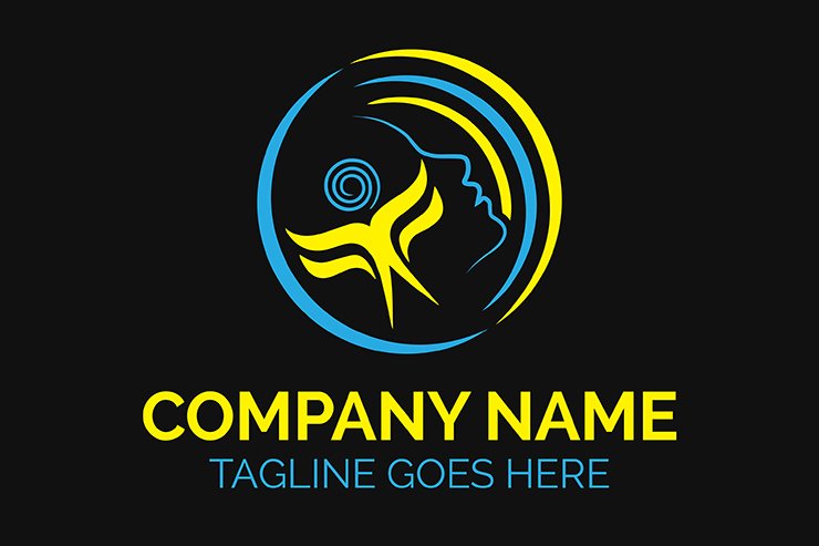 
									Mind fitness company vector logo