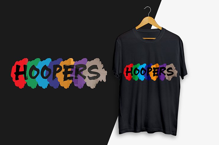 Hooper t-shirt design
