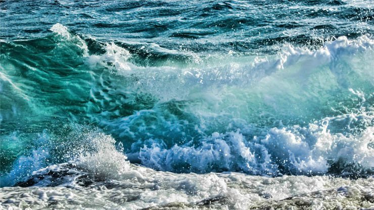 Waves wave sea water clear ocean