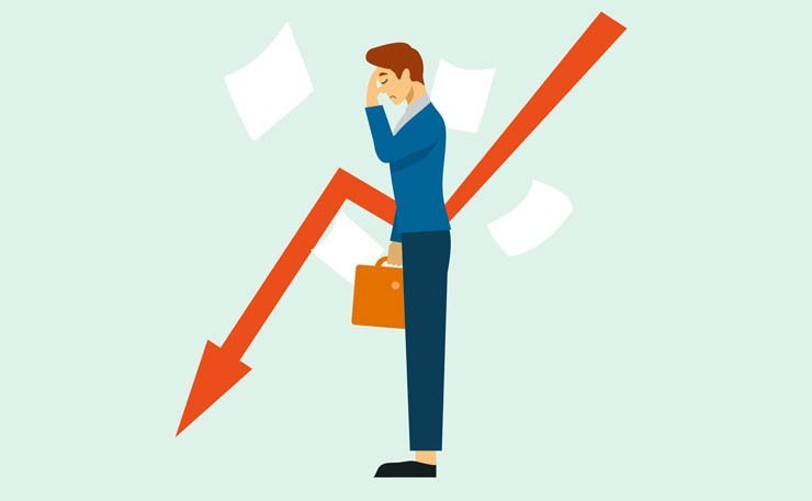 
									business fail failure down finance ecenomy sad disappoint disappointed broke arrow document documents fired terminate