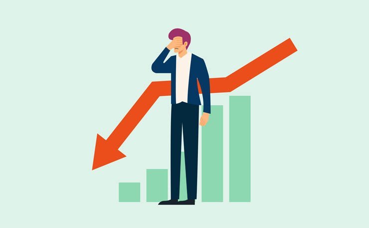 
									business fail failure down finance ecenomy sad disappoint disappointed shocked arrow chart bar charts bars