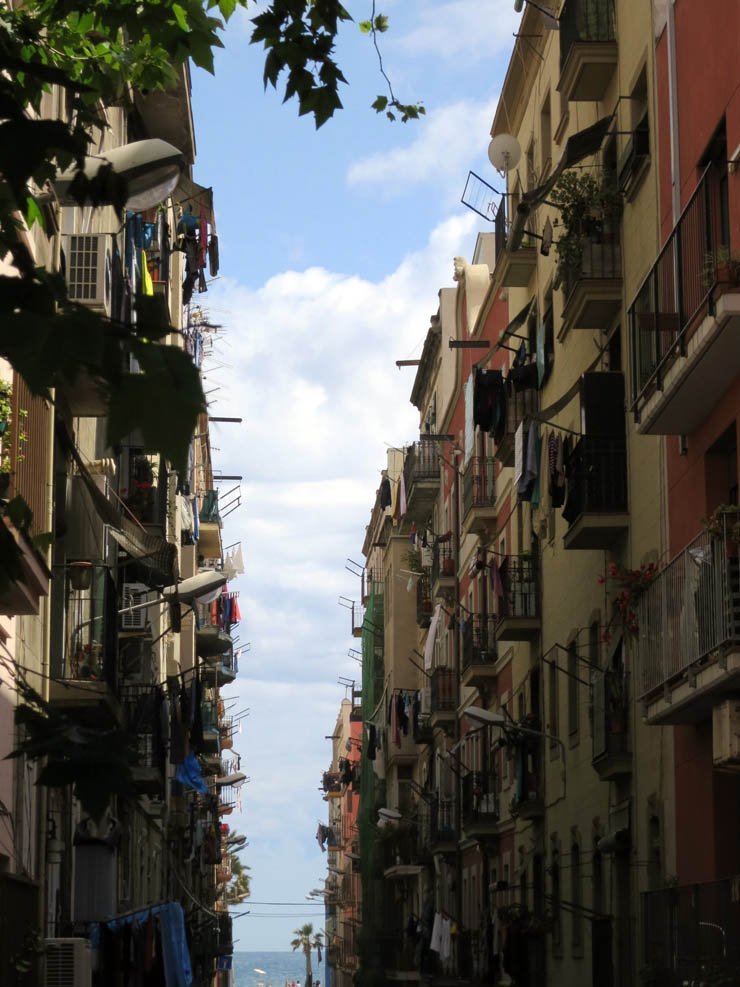 city town country houses house balcony balconies sky building buildings street streets