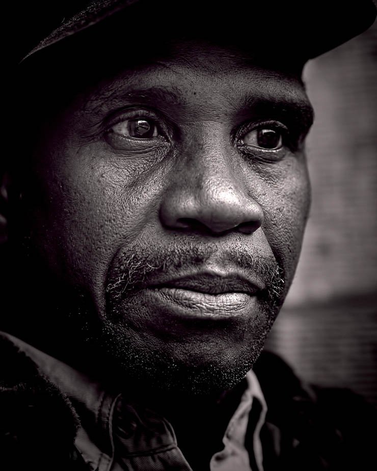 hat black white man eyes face beard mustache african