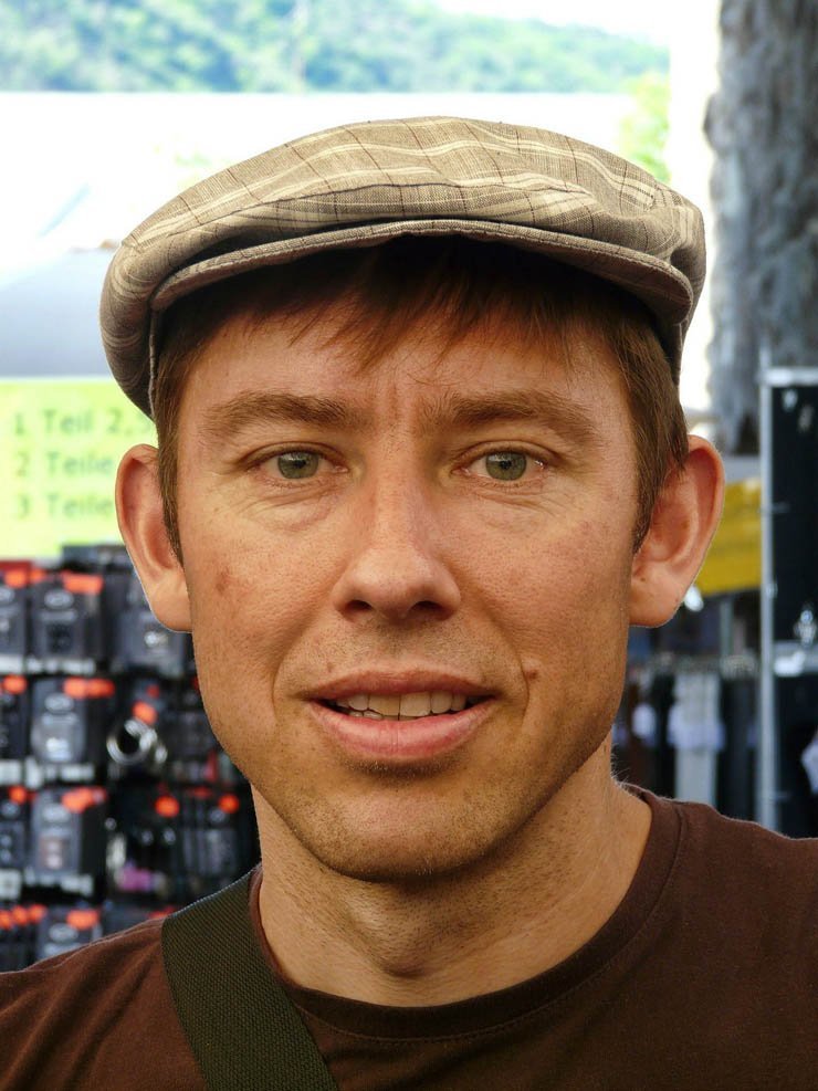 male man hat happy smile store shopping shop