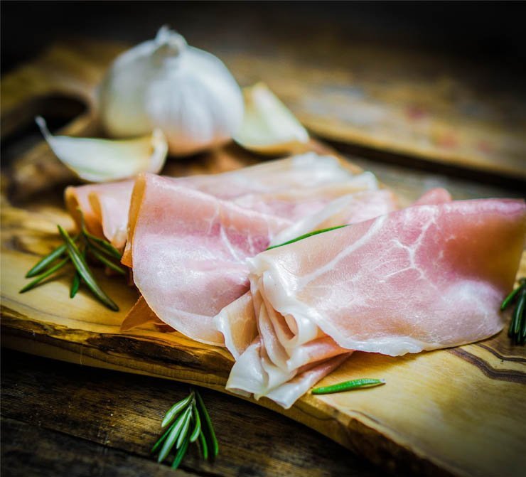 restaurant meal food dish eat cook cooking kitchen pork meat herb herbs garlic