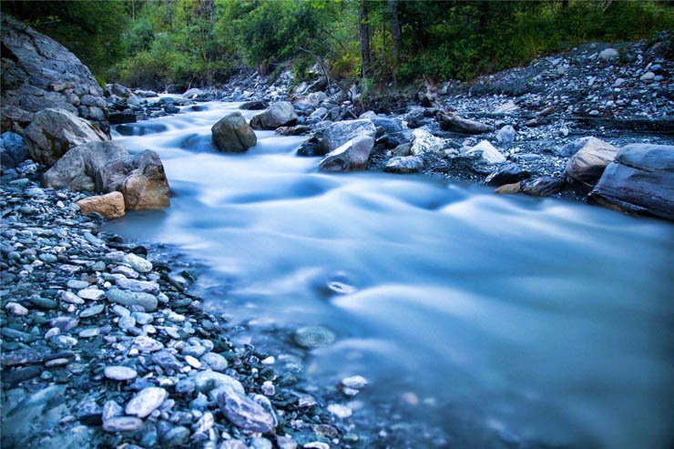 river rivers lake stones stone rock rocks tree nature natural forest