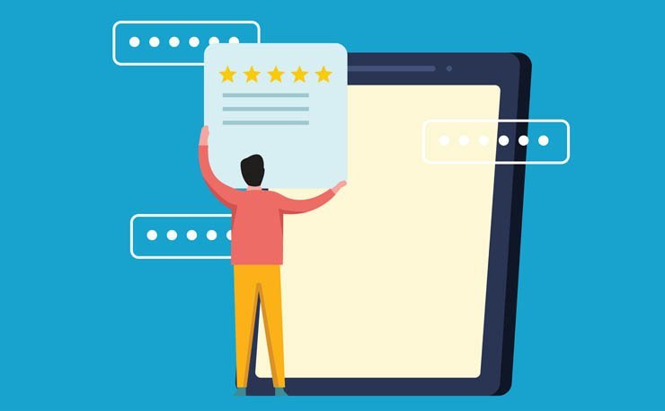 user review rate rating opinion star stars feedback users satisfied satisfaction happy customer app apps reviews post