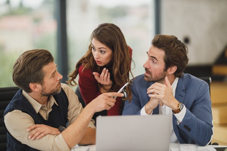 business finance formal job work employee working colleagues colleague discussion taling talk meeting office