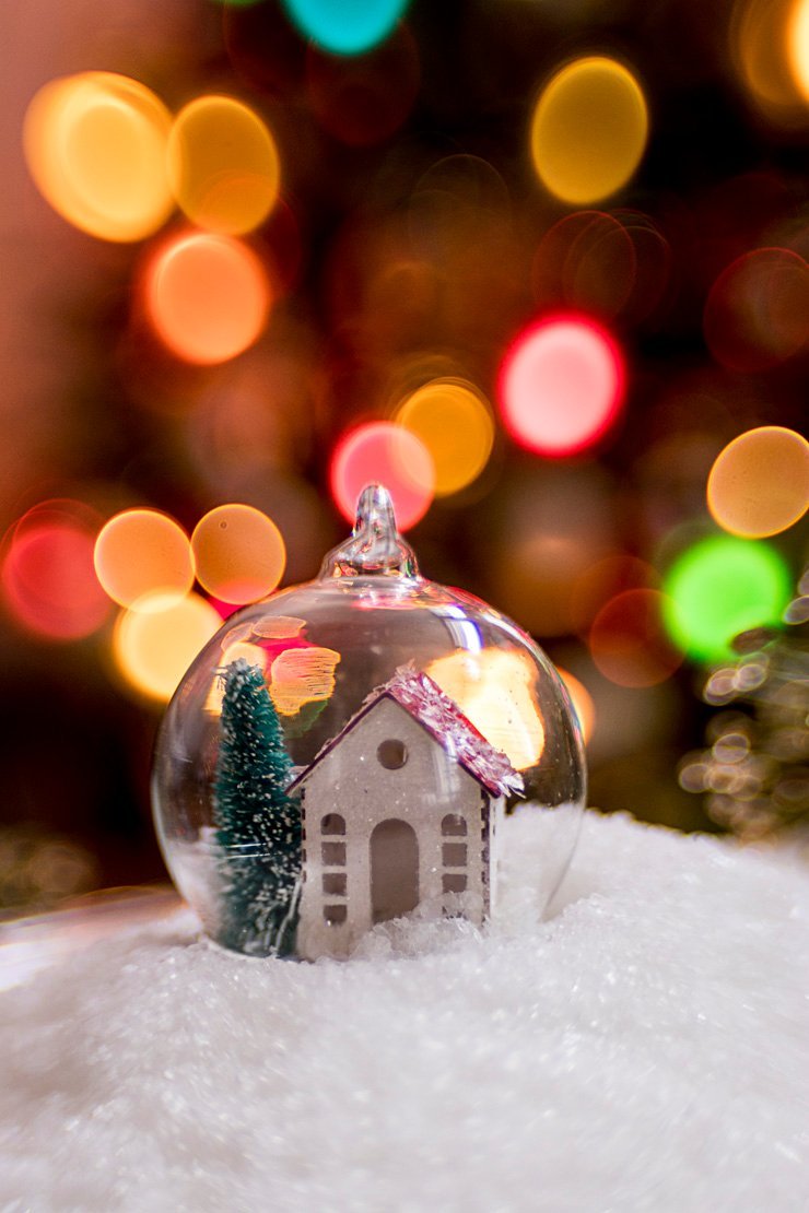 holidays eve snow christmas xmas holiday tree decoration decorations new year ball house home ornament