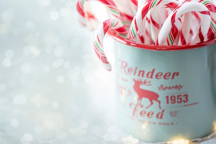 holidays eve snow christmas xmas holiday tree decoration decorations new year sweet candy sticks cane