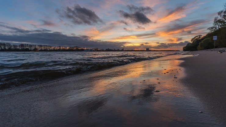 nature sea sky ocean clouds cloudy water landscape summer sunset evening