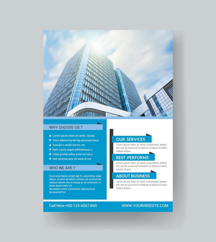 Business Real Estate Flyer