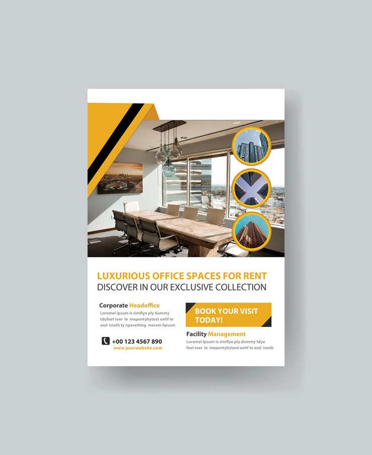 Business Real Estate Flyer