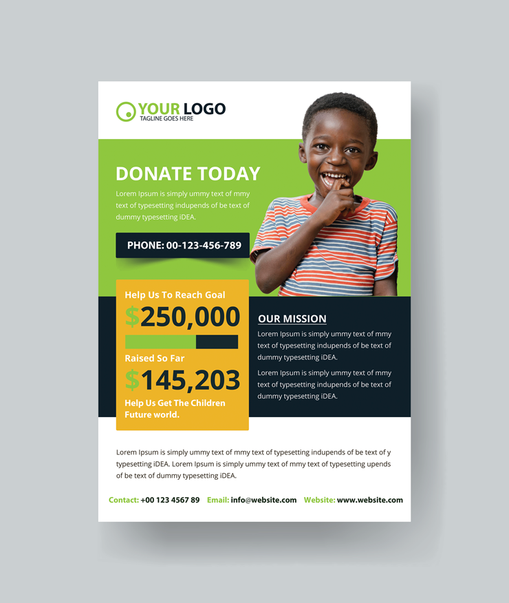Charity Donation Flyer