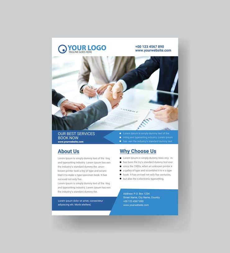 
									Financial Firm Flyer