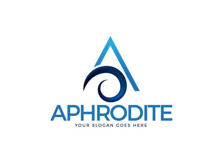 Aphrodite Letter A Logo