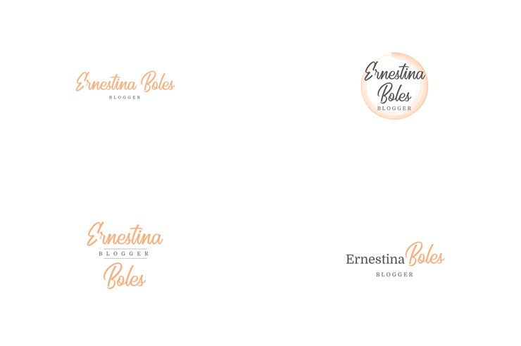 Artistic Logo Blogger