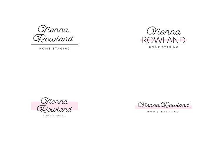 Artistic Logo Home Staging