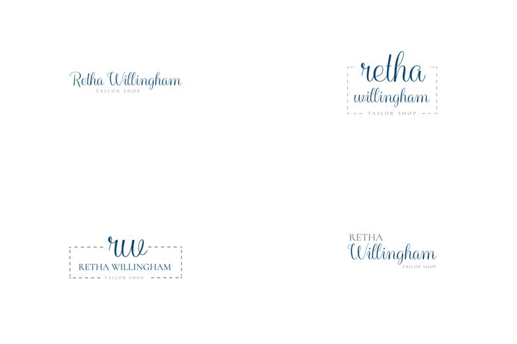 Artistic Logo Knitting Shop