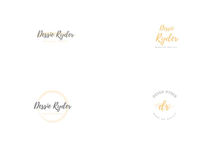 Artistic Logo Make Up Artist Salon