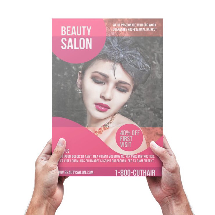Beauty Salon Flyer Template