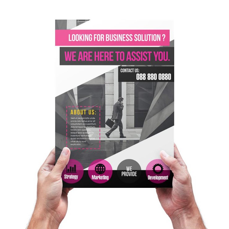 Business Solution Flyer Template