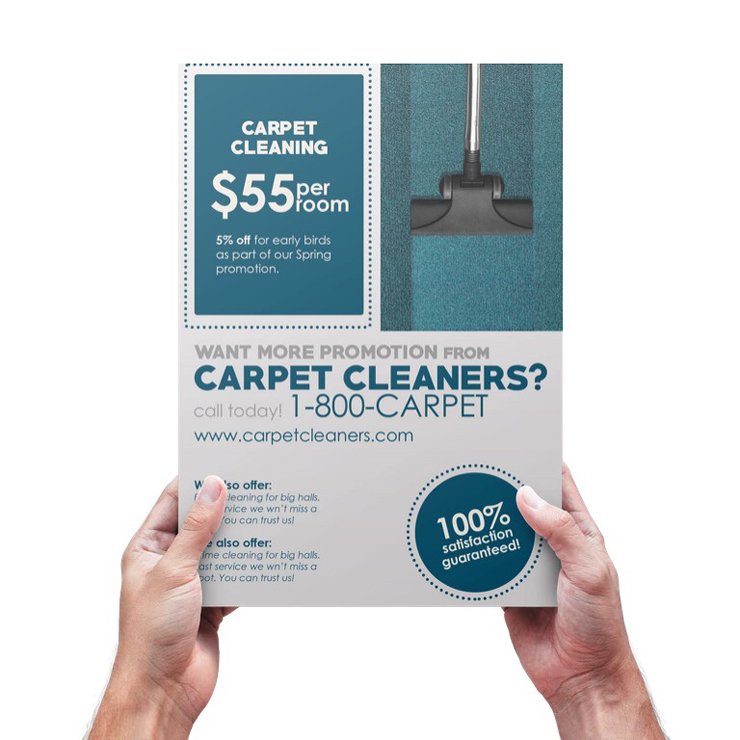 
									Carpet Cleaning Flyer Template