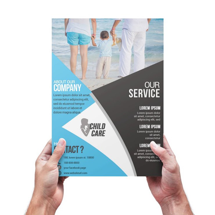 Child Care Flyer Template