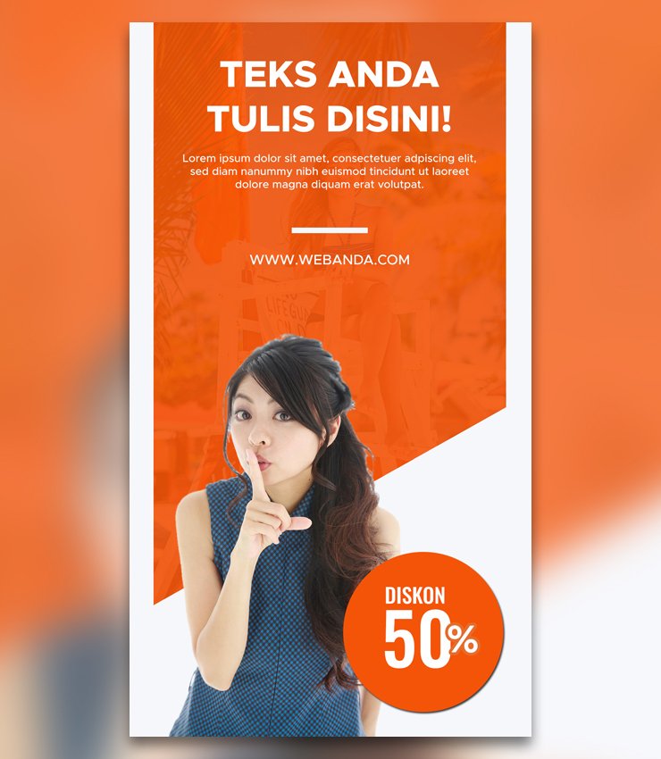 Corporate Flash Sale Story Banner