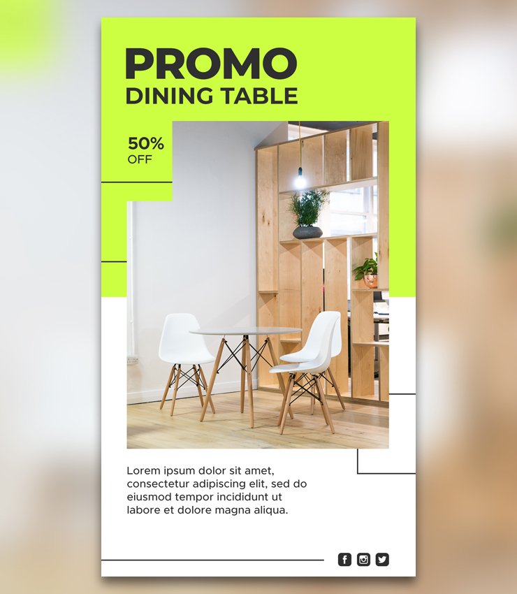 Dining Table Story Banner