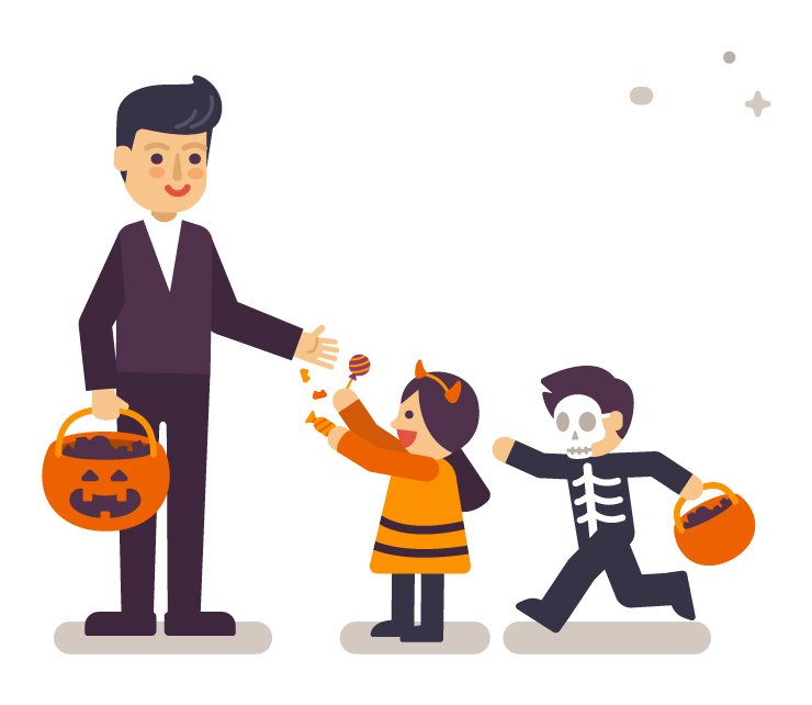 Halloween Costume Trick Treat