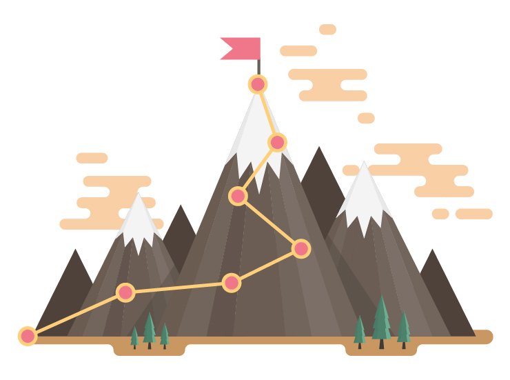 Mountain Height Flag