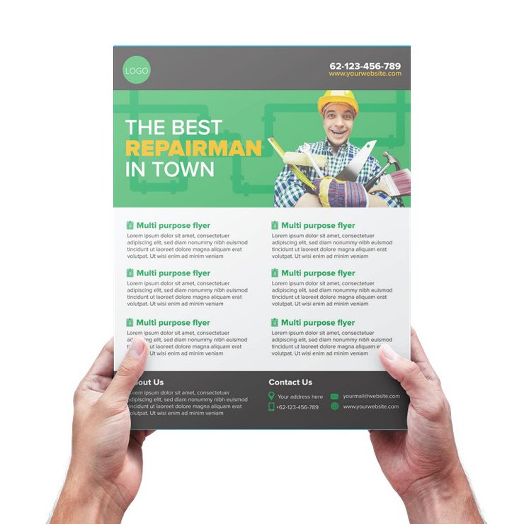 Multipurpose 12 Flyer Template