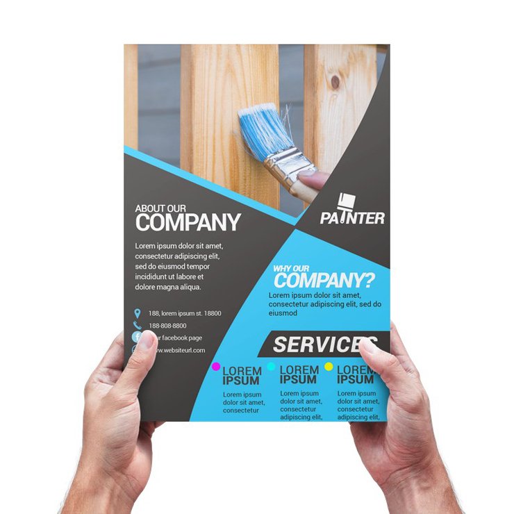 Painter Flyer Template