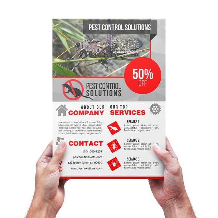 Pest Control Flyer Template