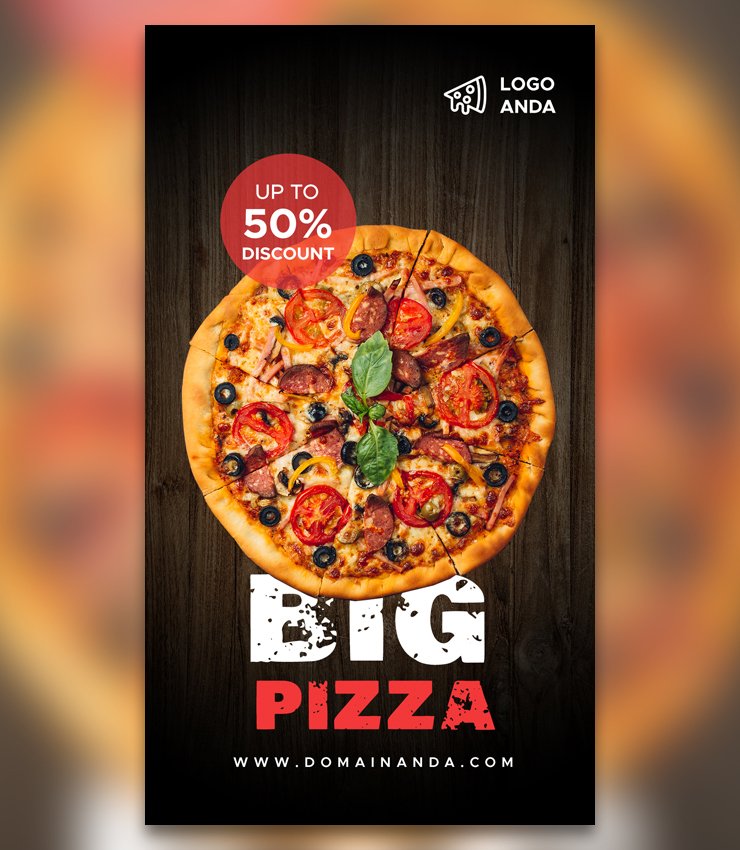 Pizza Story Banner
