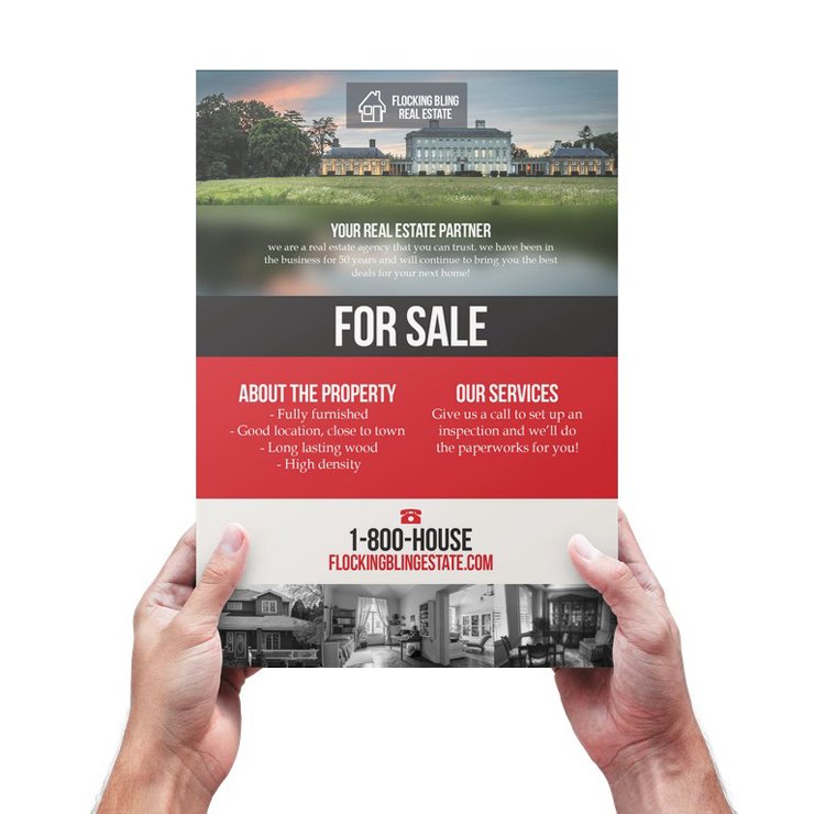 Real Estate Flyer Template