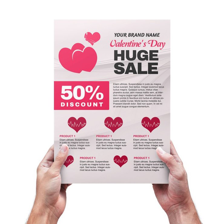 Valentines Flyer Template 6