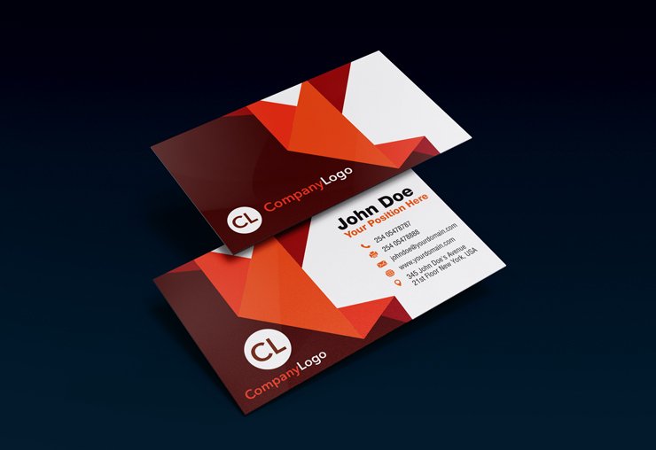 
									modern elegant professional corporate unique business card