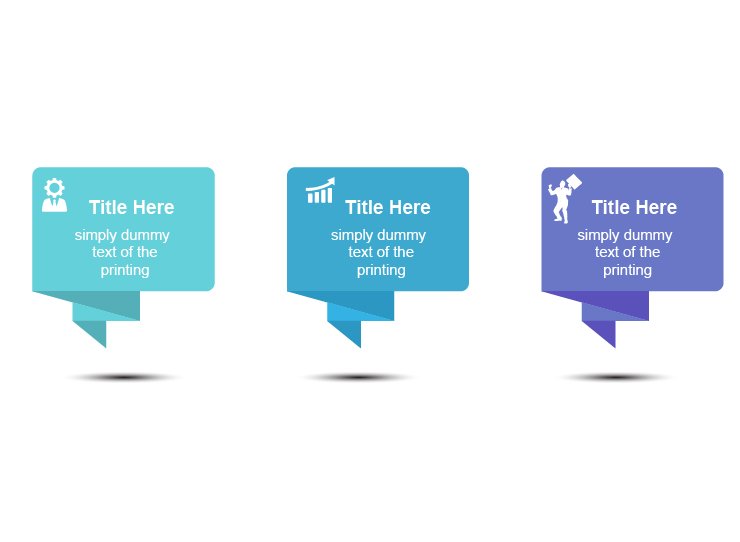 popup text title block stylish