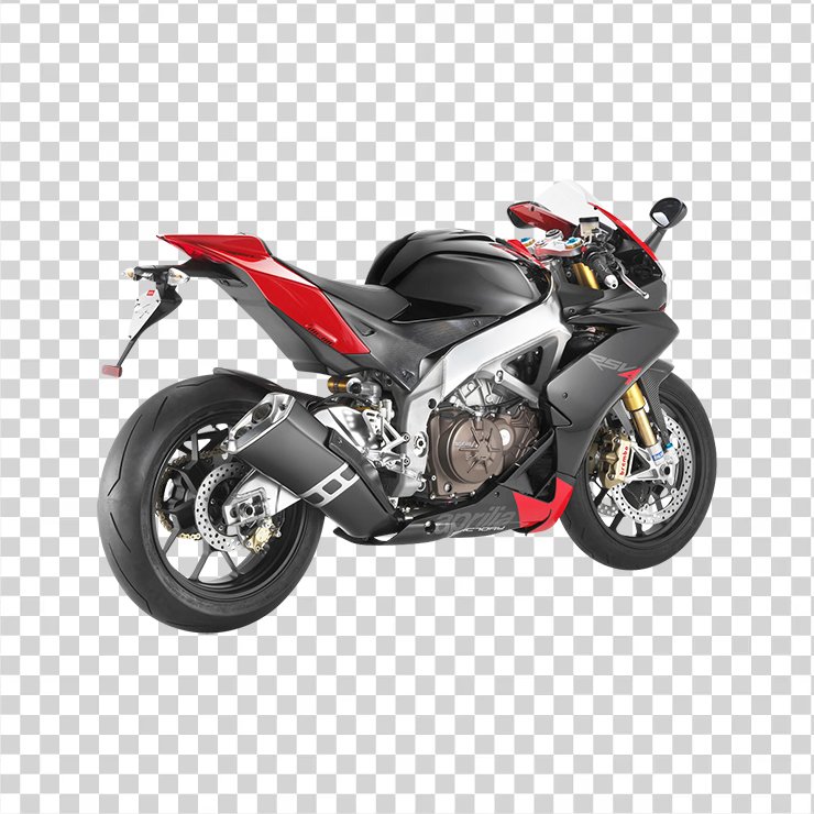 Black Aprilia Rsv Motorcycle Bike