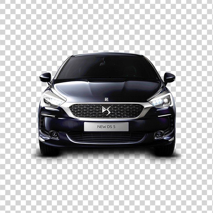 Black Citroen Ds Car Front