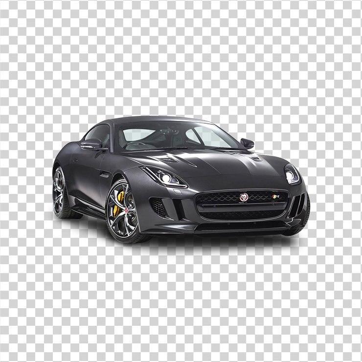 Black Jaguar F Type Coupe Car