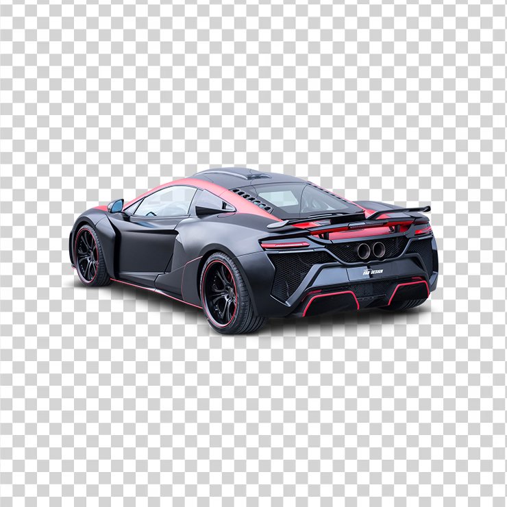 Black Mclaren S Car Back