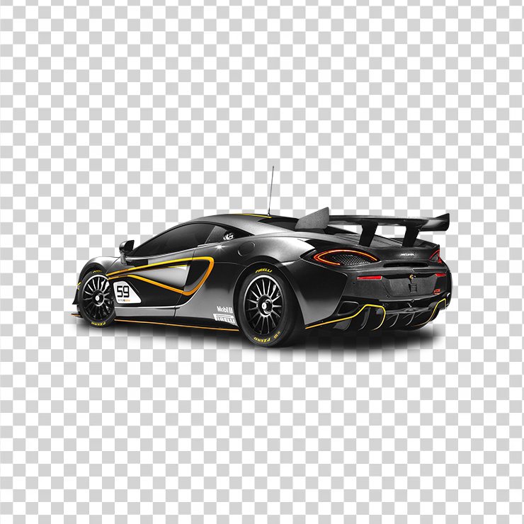 Black Mclaren S Gt Car