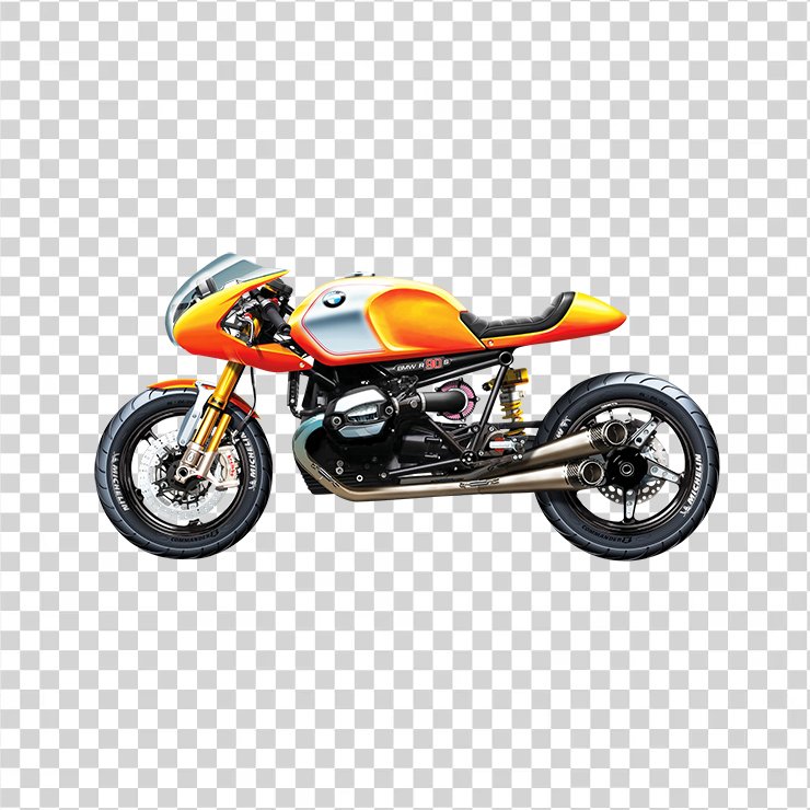 Bmw Rs Sport Motorcycle Bike Side View