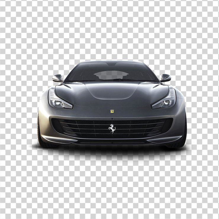 Ferrari Gtc Lusso Front Gray Car