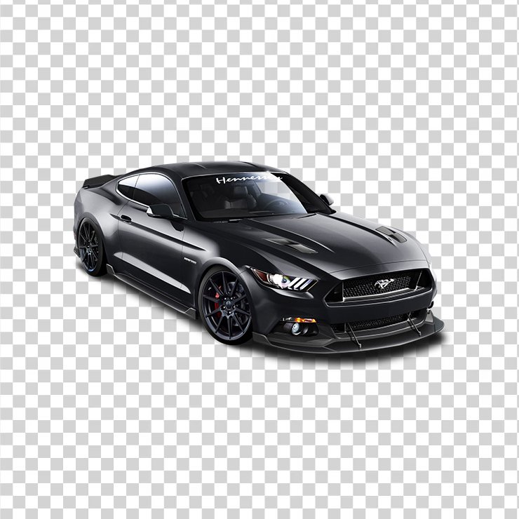 Ford Mustang Hennessey Black Car